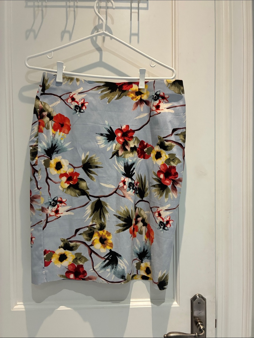 Melanie Lyne Floral Stretch Pencil Skirt Size 10 👵MT